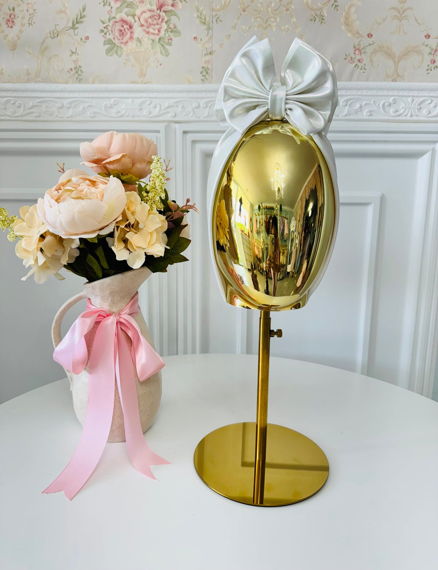 WHITE SNOW HEAD BAND