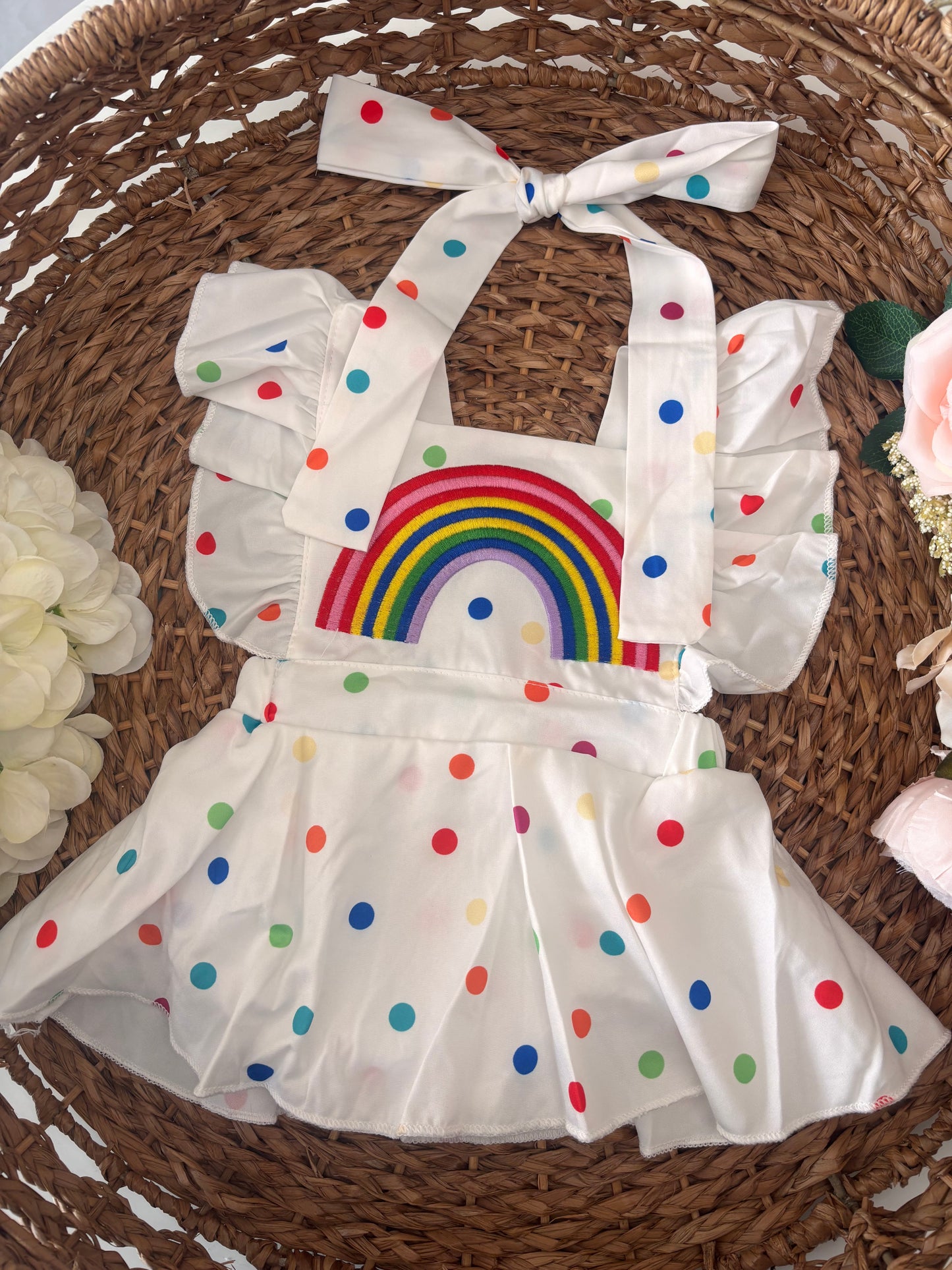 A dash of rainbow dress