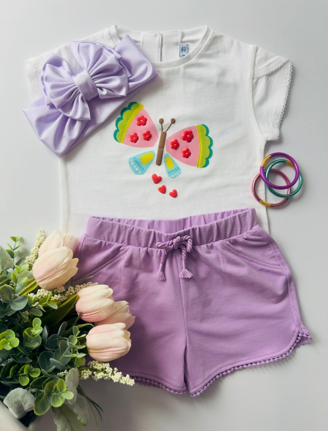Mayoral Blanco Butterfly