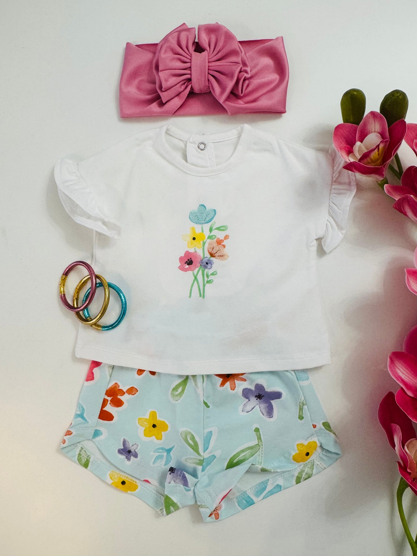 Mayoral Flower baby set
