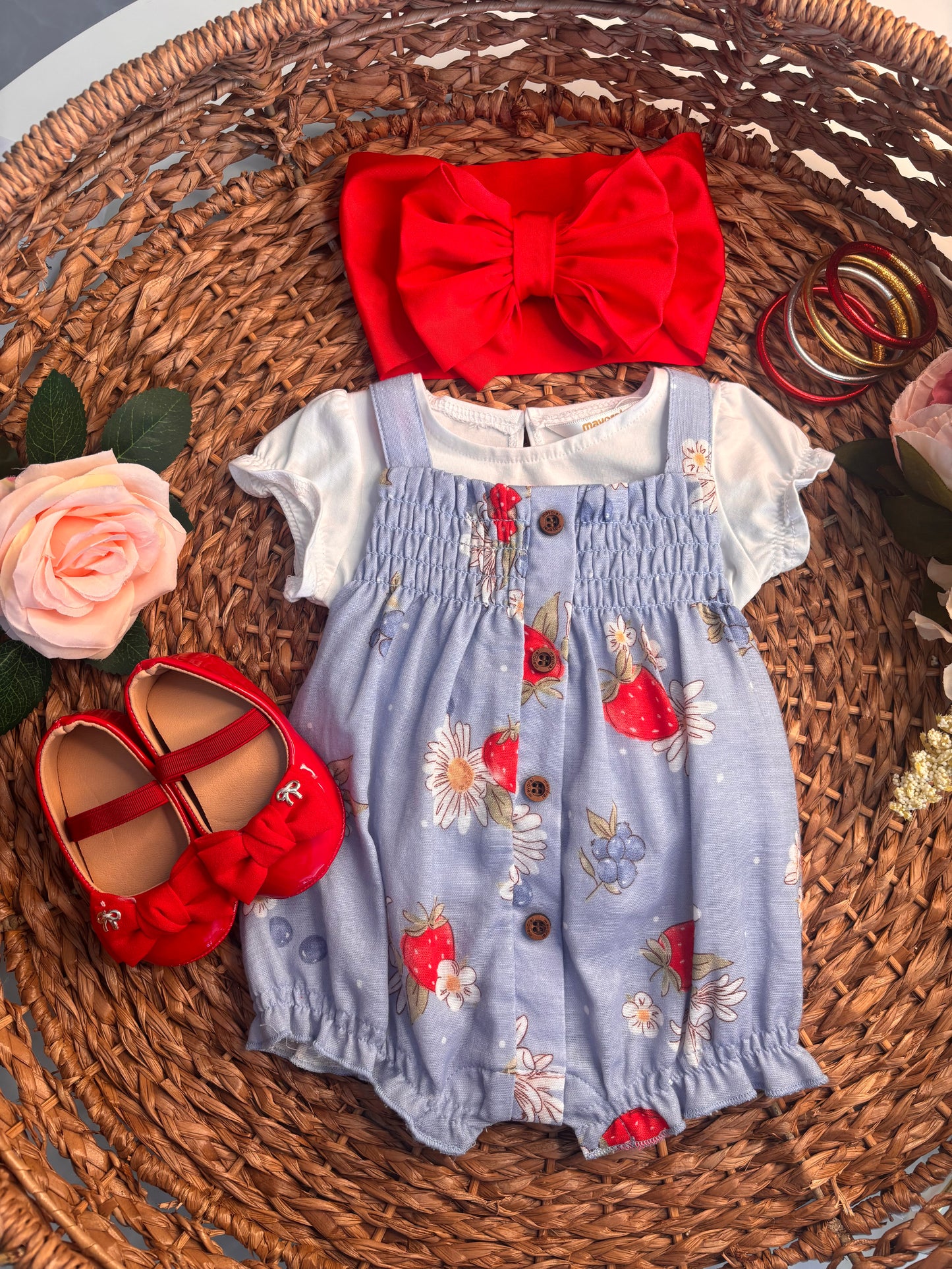 Berry berry romper