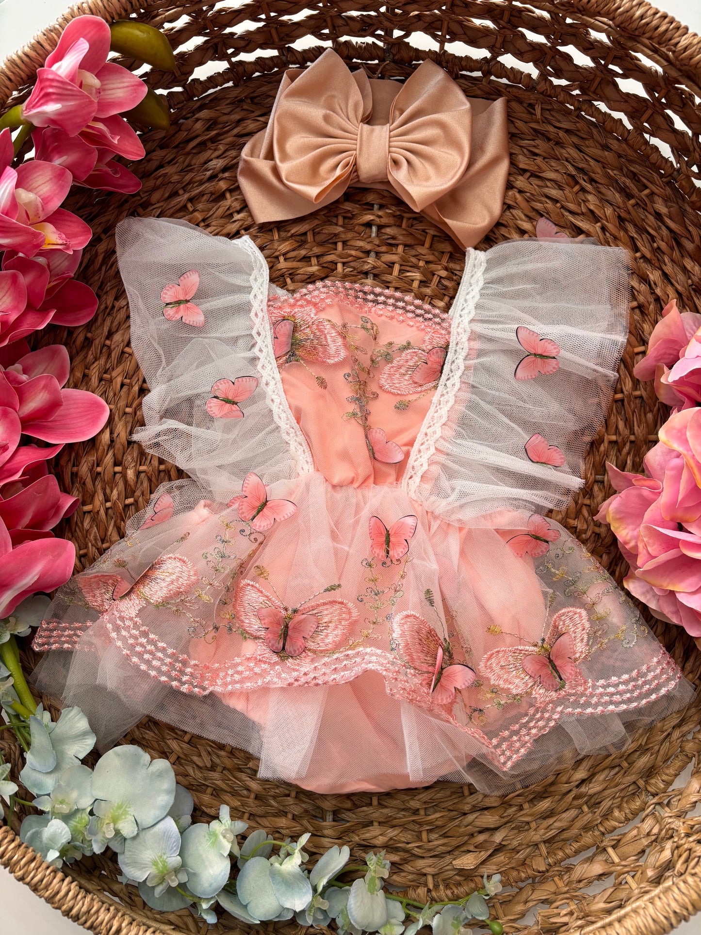 Butterfly baby dress