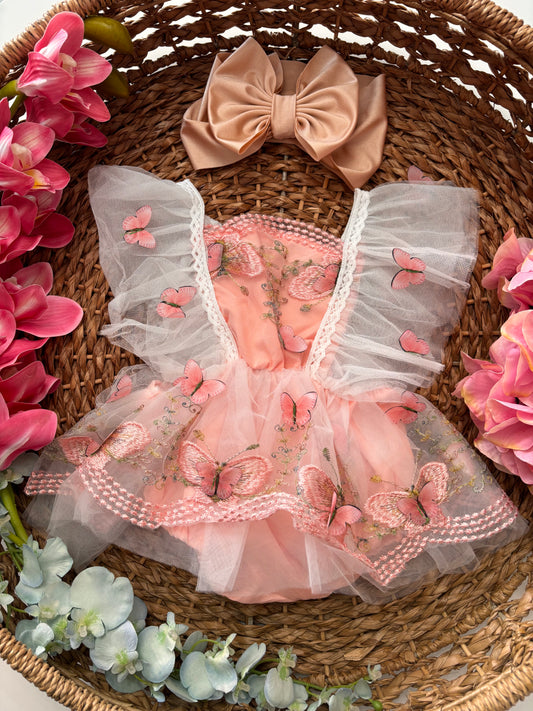 Butterfly baby dress