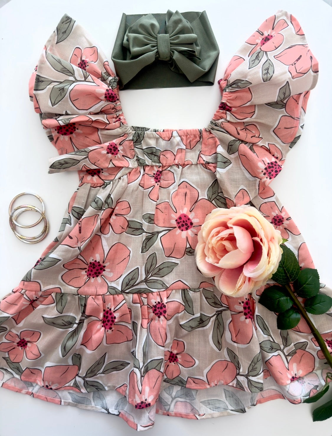 Flower Mayoral Dress