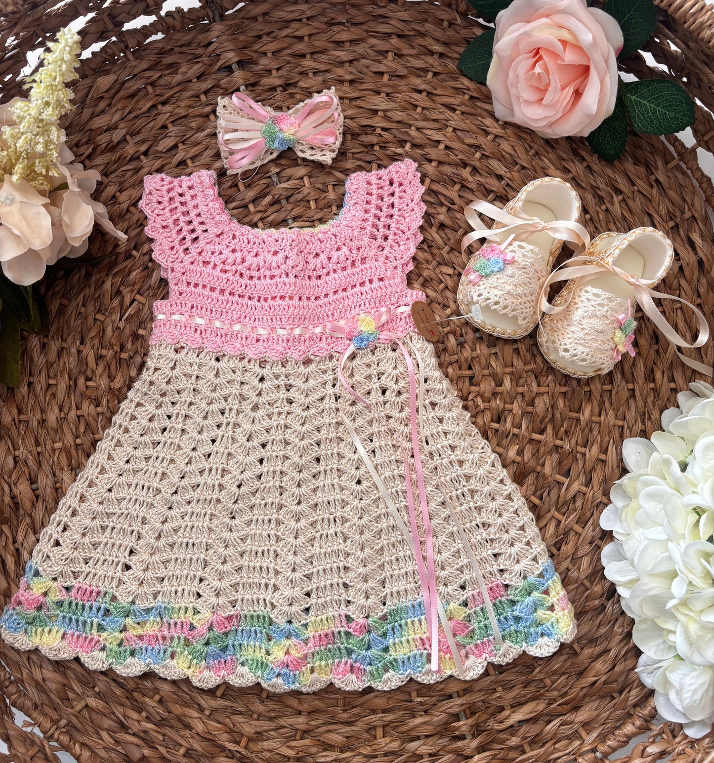 Baby crochet set