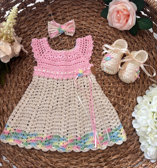 Baby crochet set