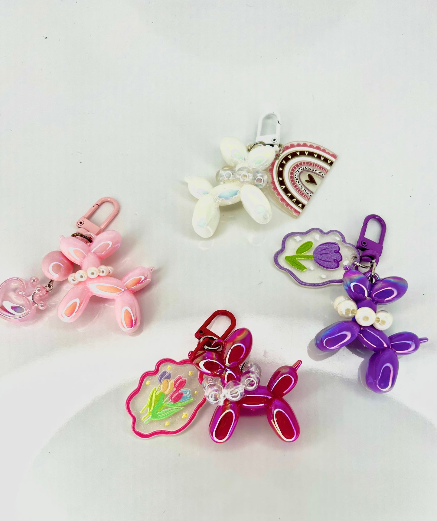 Bubble Dog keychain