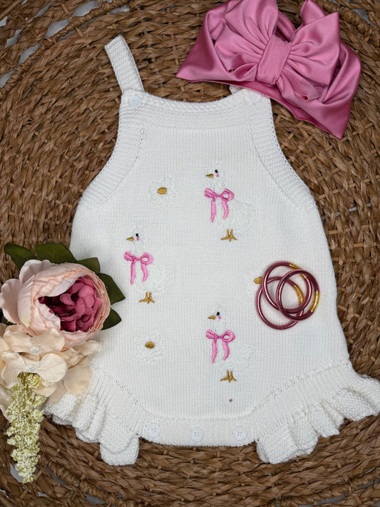 Goose Baby Romper 🪿