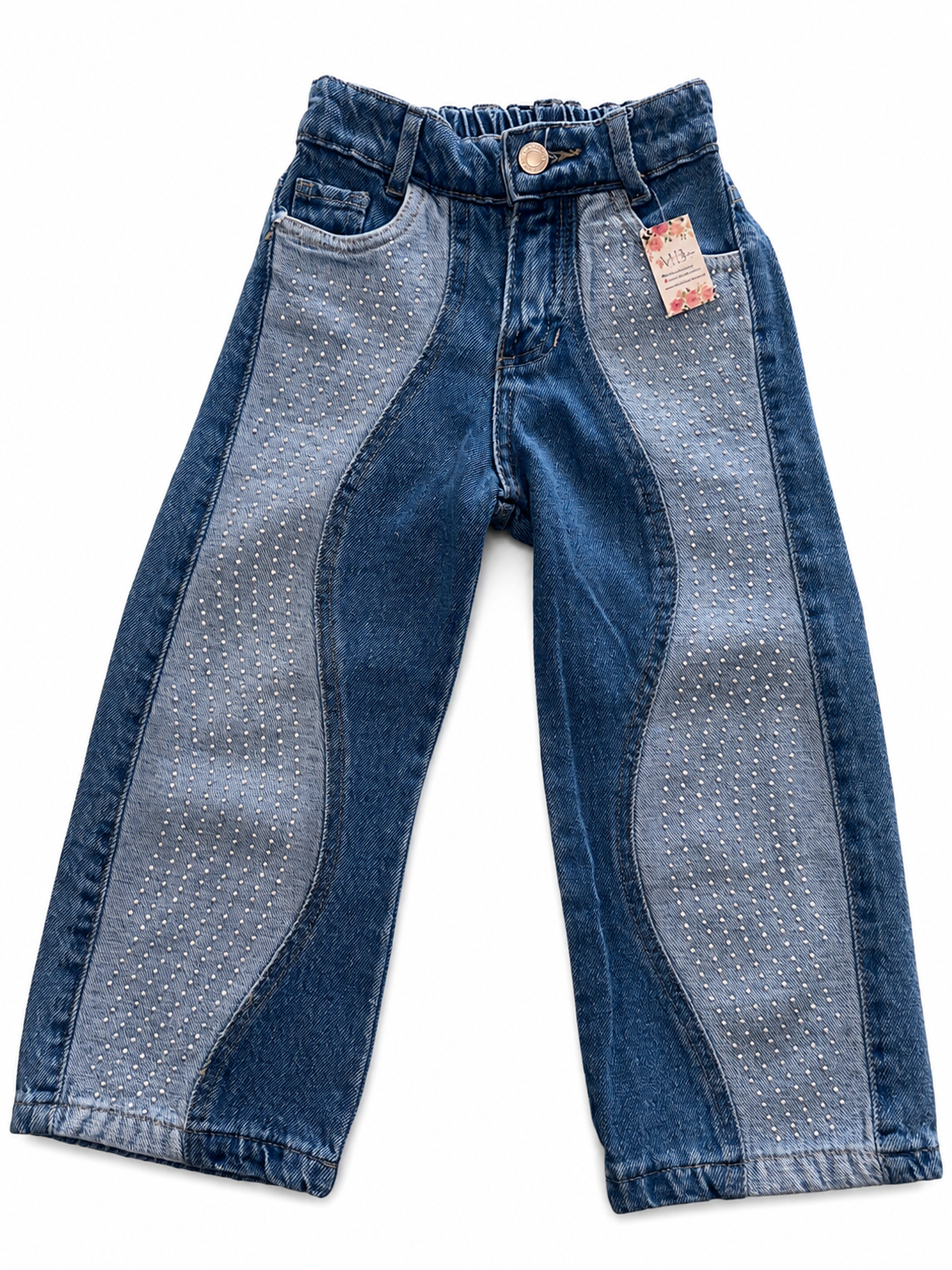 Doble rhinestone denim