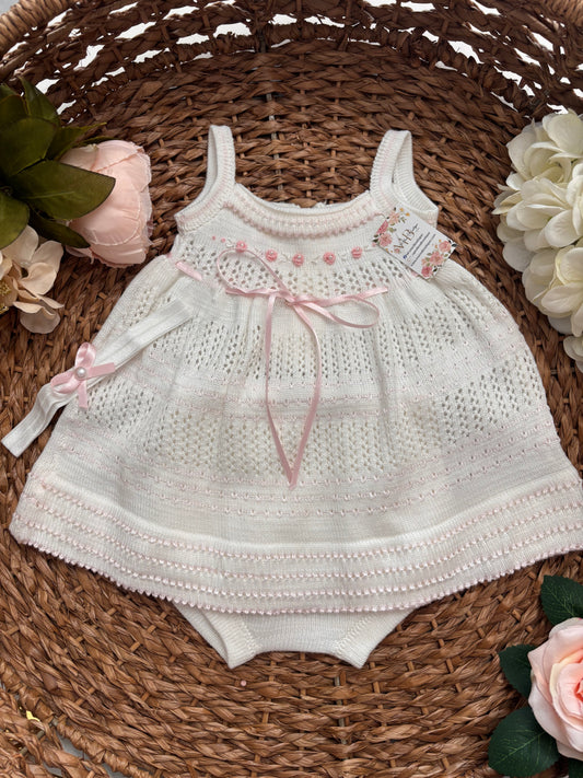 White Crochet set