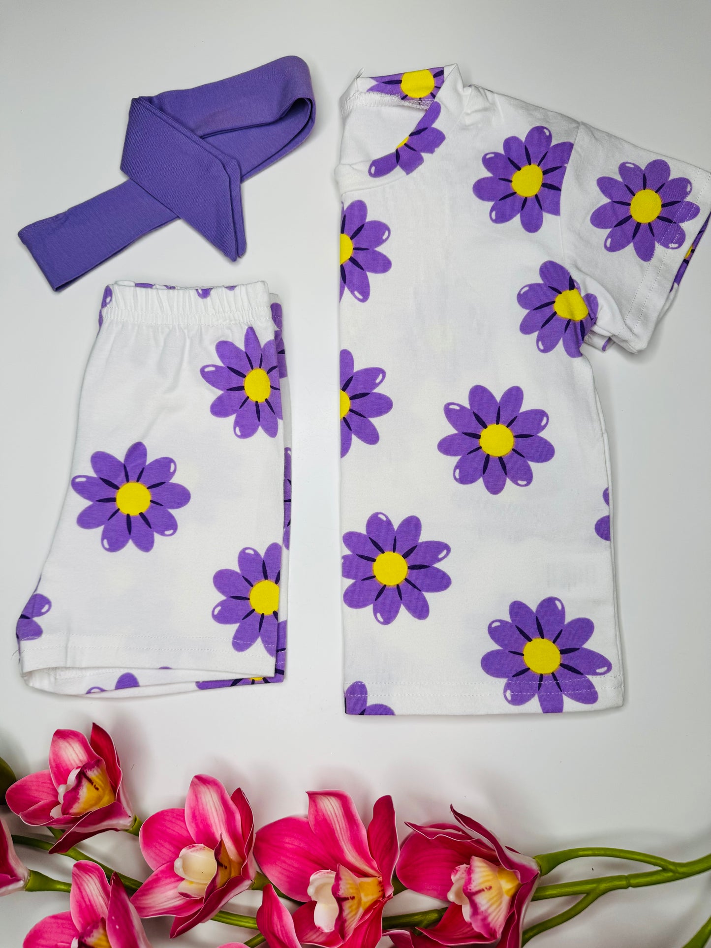 Daisy Purple Set