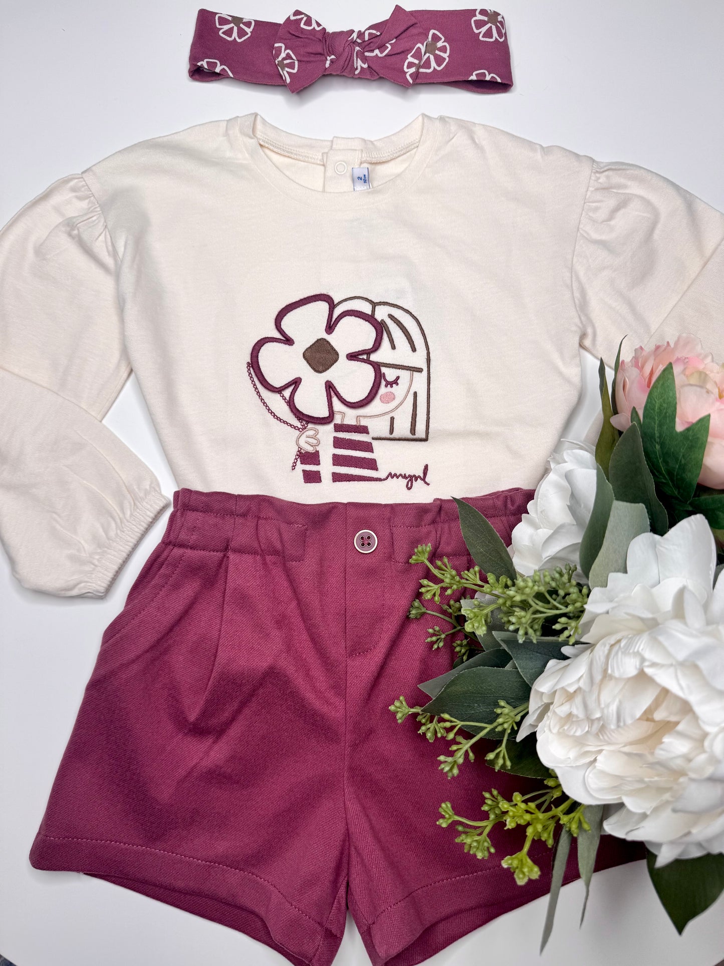 Rosy Magenta Mayoral Set